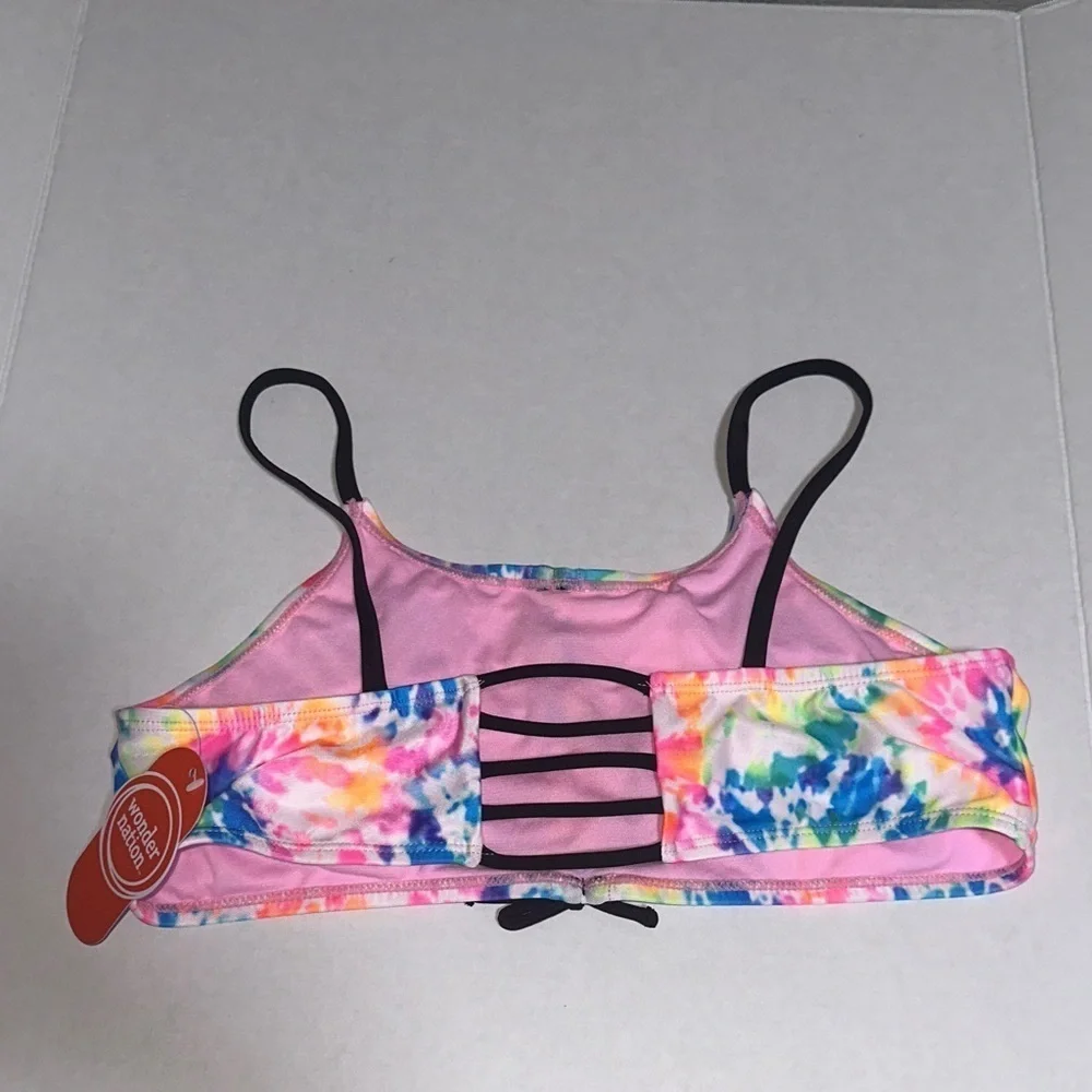Wonder Nation Kids Colorful Tie-Dye Bikini Size-XXL-18